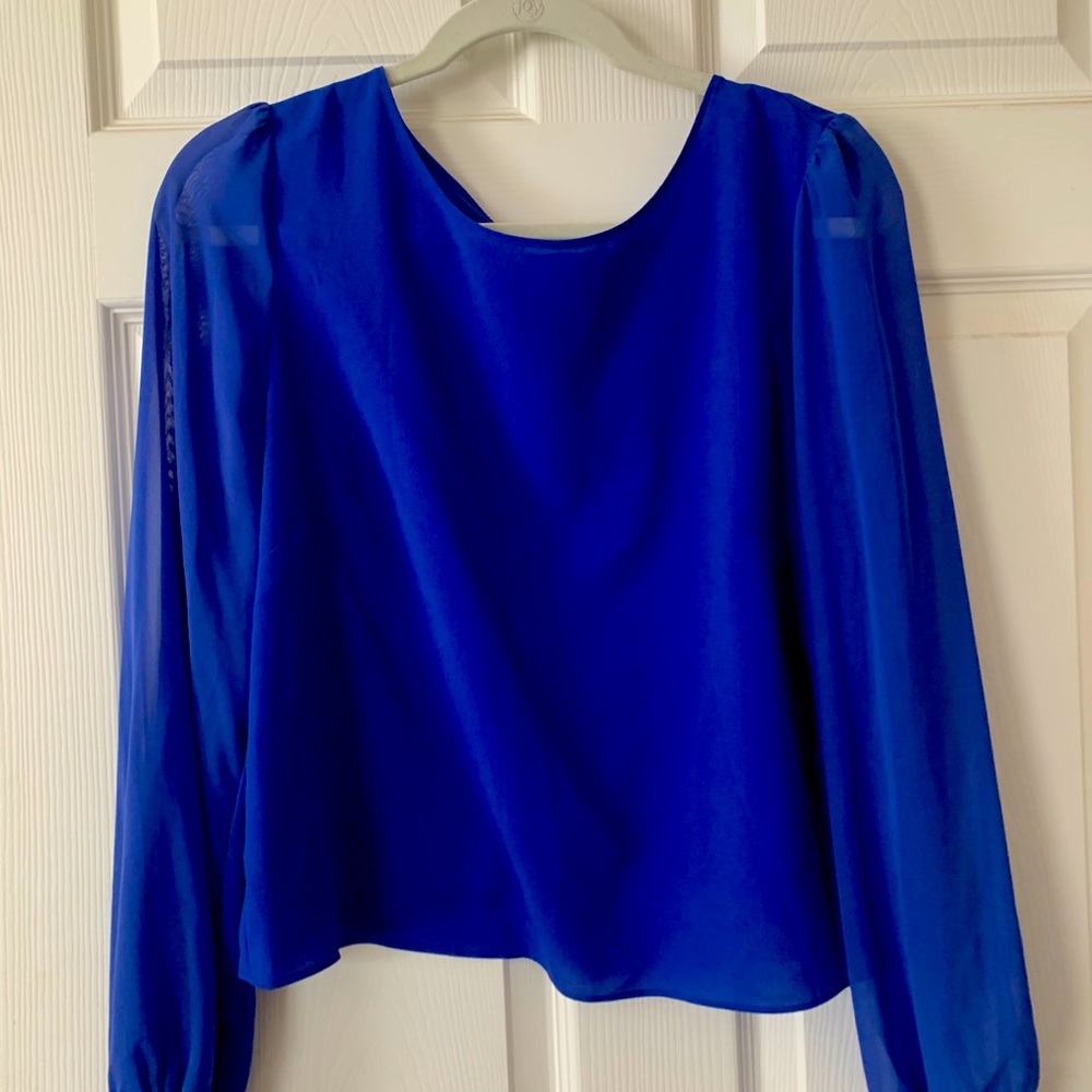Cropped flowy Blouse